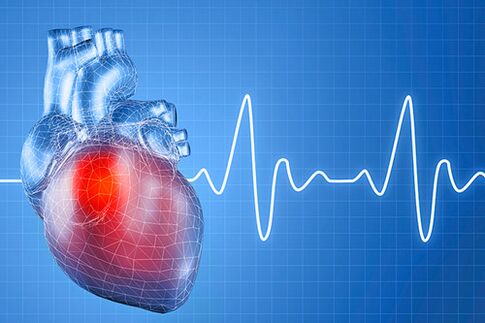 L’alta pressione sanguigna, che ha molte cause, porta a problemi con la funzione cardiaca. 